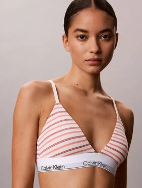 Icon-puuvilla-Modal, kevyesti vuorattu kolmiomallinen Bralette