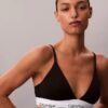 Icon-puuvilla-Modal, kevyesti vuorattu kolmiomallinen Bralette