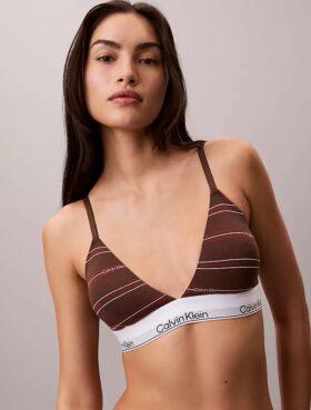 Icon-puuvilla-Modal, kevyesti vuorattu kolmiomallinen Bralette