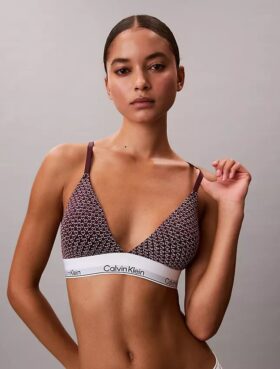 Icon-puuvilla-Modal, kevyesti vuorattu kolmiomallinen Bralette