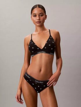 Icon-puuvilla-Modal, kevyesti vuorattu kolmiomallinen Bralette