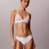 Icon-puuvilla-Modal, kevyesti vuorattu kolmiomallinen Bralette