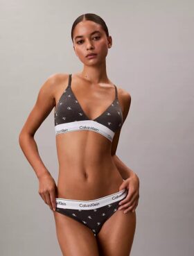 Icon-puuvilla-Modal, kevyesti vuorattu kolmiomallinen Bralette