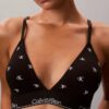 Icon-puuvilla-Modal, kevyesti vuorattu kolmiomallinen Bralette