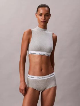 Icon-puuvilla-Modal, kevyesti vuorattu, korkeakauluksinen Bralette