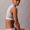 Icon-puuvilla-Modal, kevyesti vuorattu, korkeakauluksinen Bralette