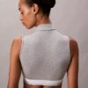 Icon-puuvilla-Modal, kevyesti vuorattu, korkeakauluksinen Bralette