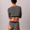 Icon-puuvilla-Modal, kevyesti vuorattu pitkähihainen Bralette