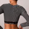 Icon-puuvilla-Modal, kevyesti vuorattu pitkähihainen Bralette