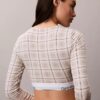 Icon-puuvilla-Modal, kevyesti vuorattu pitkähihainen t-paita-Bralette