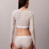 Icon-puuvilla-Modal, kevyesti vuorattu pitkähihainen t-paita-Bralette