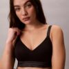 Icon-puuvilla-Modal-metallinen kevyesti vuorattu Bralette