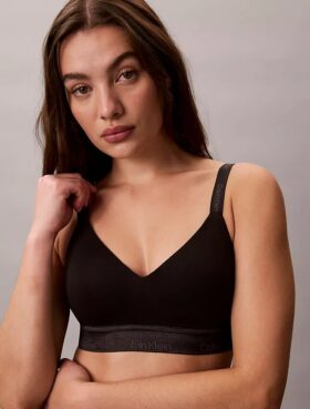 Icon-puuvilla-Modal-metallinen kevyesti vuorattu Bralette