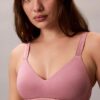 Icon-puuvilla-Modal-metallinen kevyesti vuorattu Bralette