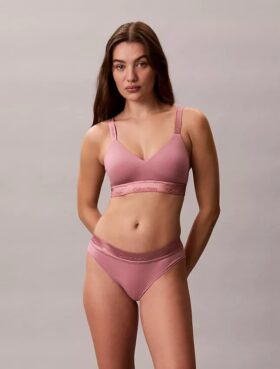 Icon-puuvilla-Modal-metallinen kevyesti vuorattu Bralette