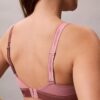 Icon-puuvilla-Modal-metallinen kevyesti vuorattu Bralette