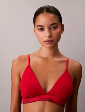 Icon-puuvilla-Modal-metallinen kevyesti vuorattu kolmiomallinen Bralette