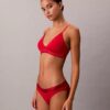 Icon-puuvilla-Modal-metallinen kevyesti vuorattu kolmiomallinen Bralette