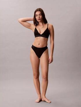 Icon-puuvilla-Modal-metallinen kevyesti vuorattu kolmiomallinen Bralette