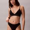 Icon-puuvilla-Modal-metallinen kevyesti vuorattu kolmiomallinen Bralette