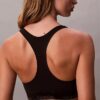 Icon-puuvilla-Modal-metallinen Unlined Bralette