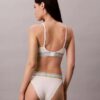 Icon-puuvilla-Modal-raidallinen, kevyesti vuorattu kolmiomallinen Bralette