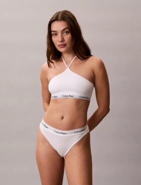 Icon-puuvilla-Modal-unlined halterneck Bralette