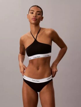 Icon-puuvilla-Modal-unlined halterneck Bralette