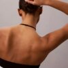 Icon-puuvilla-Modal-unlined halterneck Bralette