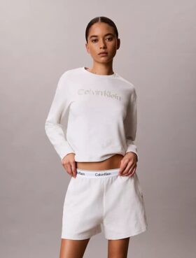 Icon-puuvillafroteiset yöshortsit