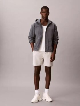Icon Sport -logolla varustetut kudotut shortsit