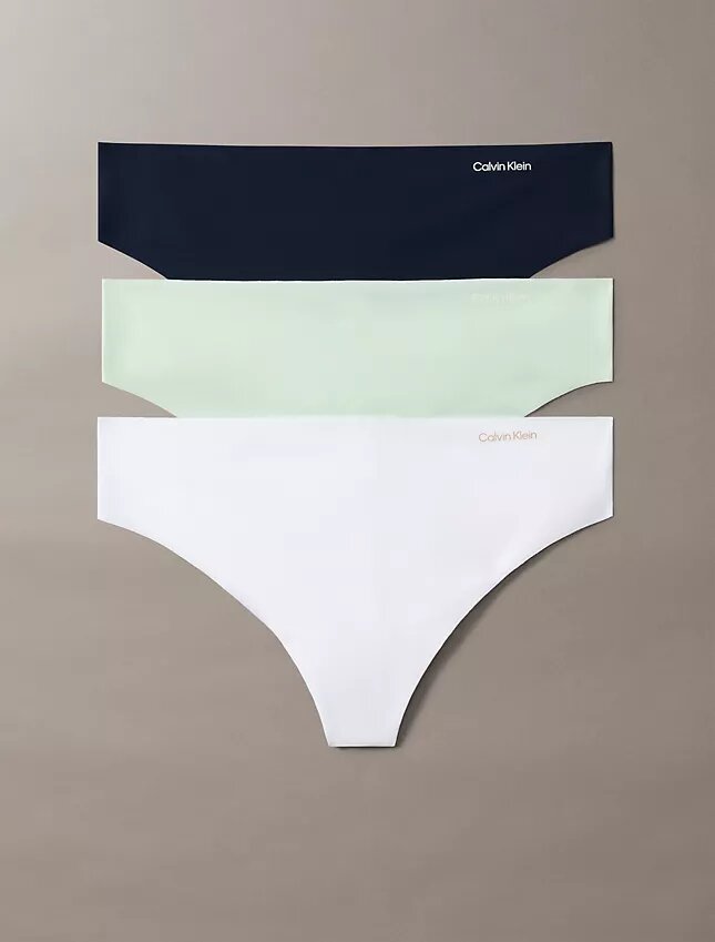 Invisibles 3-pack-Thong Invisibles 3-pack-Thong