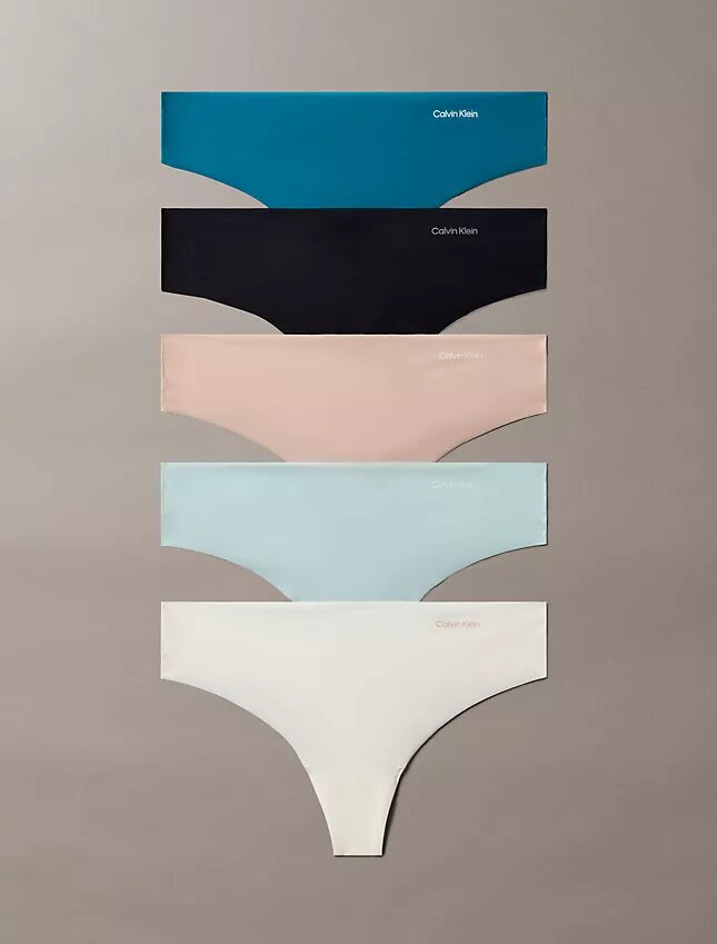 Invisibles 5-pack-Thong Invisibles 5-pack-Thong