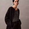 Jacquard-kuvioitu toppi Jacquard-kuvioitu toppi