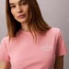 Kaareva logokuviollinen slim-fit-paita Kaareva logokuviollinen slim-fit-paita