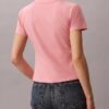 Kaareva logokuviollinen slim-fit-paita Kaareva logokuviollinen slim-fit-paita