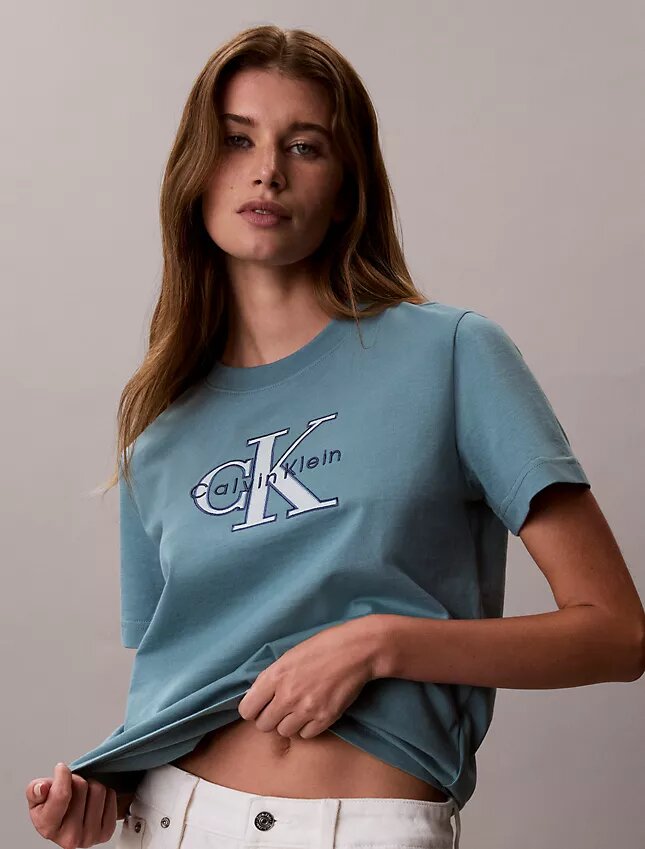Kaksisävyinen Monologo Classic -T-paita Kaksisävyinen Monologo Classic -T-paita