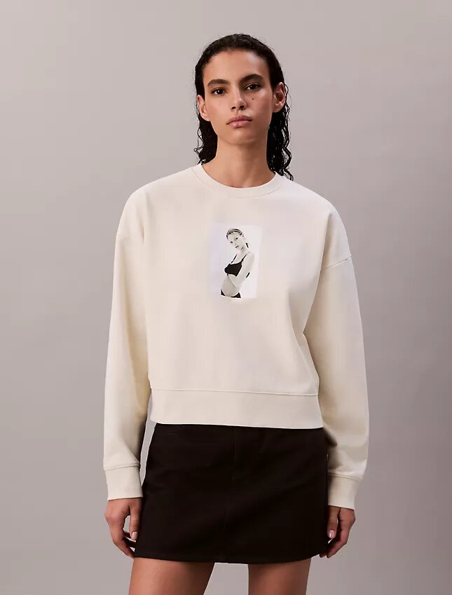 Kate Moss Terry Graphic Relaxed -huppari Kate Moss Terry Graphic Relaxed -huppari