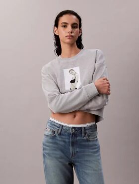 Kate Moss Terry Graphic Relaxed -huppari Kate Moss Terry Graphic Relaxed -huppari