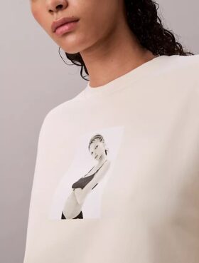 Kate Moss Terry Graphic Relaxed -huppari Kate Moss Terry Graphic Relaxed -huppari