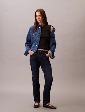 Keskikorkeat slim-farkut