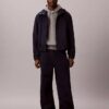 Kevyet indigo-Denim-verkkarihousut Kevyet indigo-Denim-verkkarihousut