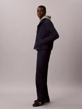 Kevyet indigo-Denim-verkkarihousut Kevyet indigo-Denim-verkkarihousut