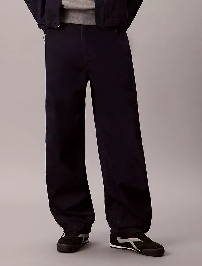 Kevyet indigo-Denim-verkkarihousut Kevyet indigo-Denim-verkkarihousut