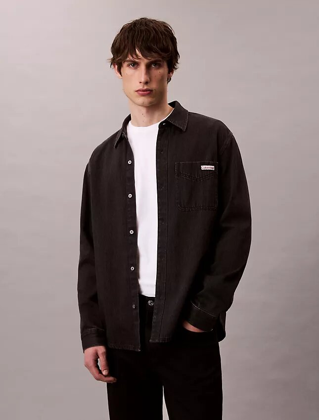 Klassinen Denim-ylipaita Klassinen Denim-ylipaita