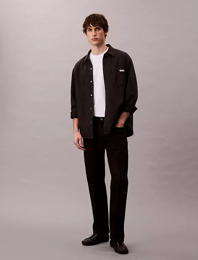 Klassinen Denim-ylipaita Klassinen Denim-ylipaita