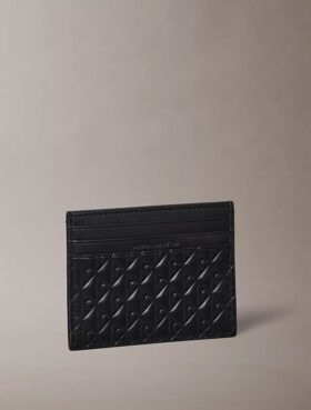 Koko pinnan kattava kohokuvioitu Monogram-korttikotelo Koko pinnan kattava kohokuvioitu Monogram-korttikotelo