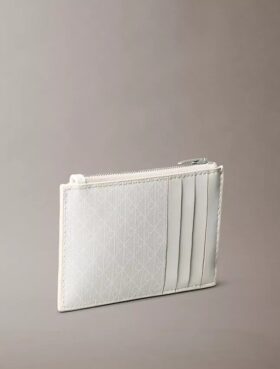 Koko pinnan kattava logotunnus, vetoketjullinen korttikotelo