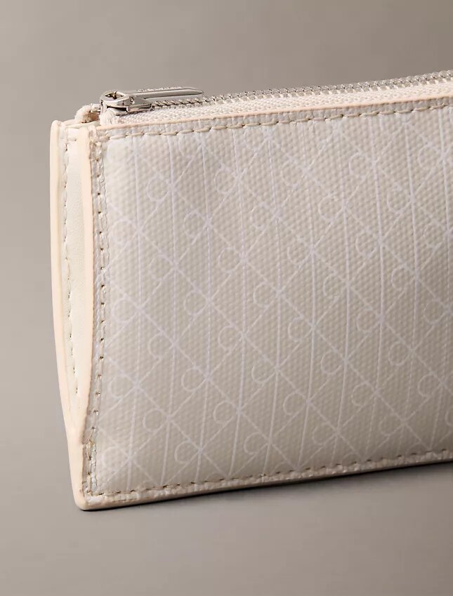 Koko pinnan kattava logotunnus, vetoketjullinen korttikotelo Koko pinnan kattava logotunnus, vetoketjullinen korttikotelo