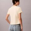 Kontrastivärinen logopainettu slim-T-paita Kontrastivärinen logopainettu slim-T-paita